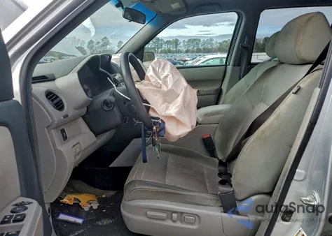 2013 Honda Pilot Ex z USA, uszkodzony, nr VIN 5FNYF4H42DB055749